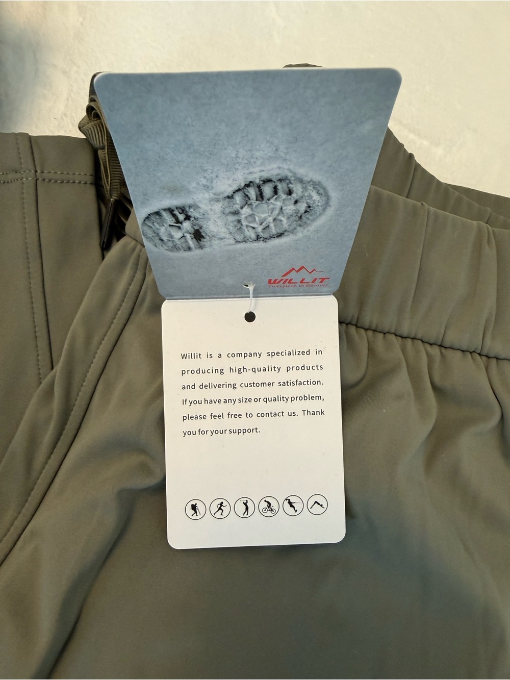 Active Jogger Pants - Black & Olive - Picture 3 of 4